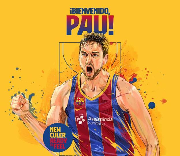 Pau Gasol confirma su regreso al Barcelona