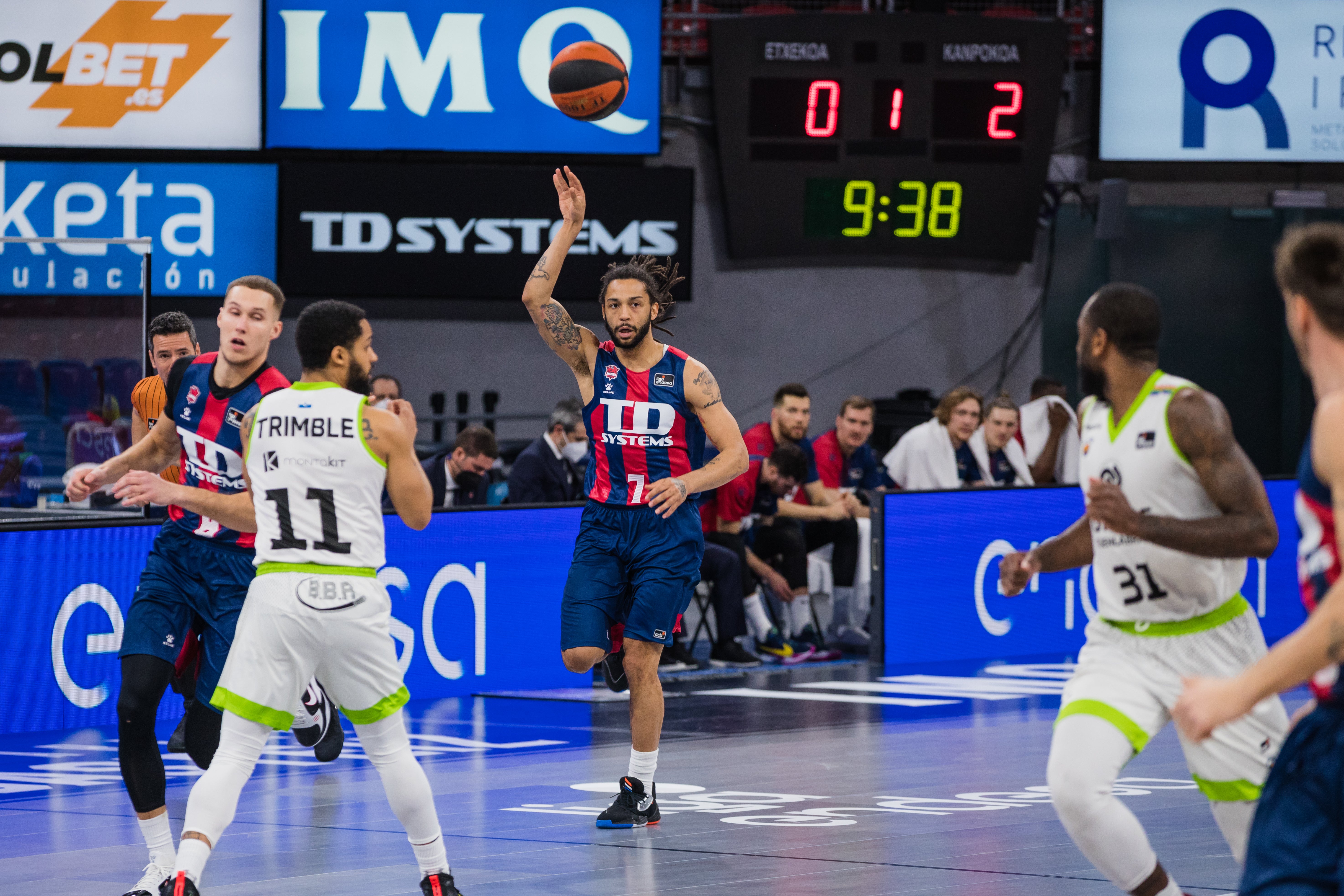 Las mejores fotos del TD Systems Baskonia - Urbas Fuenlabrada