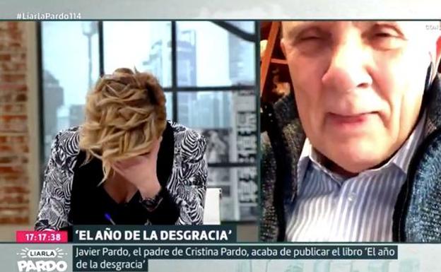 Cristina Pardo se emociona al entrevistar a su padre