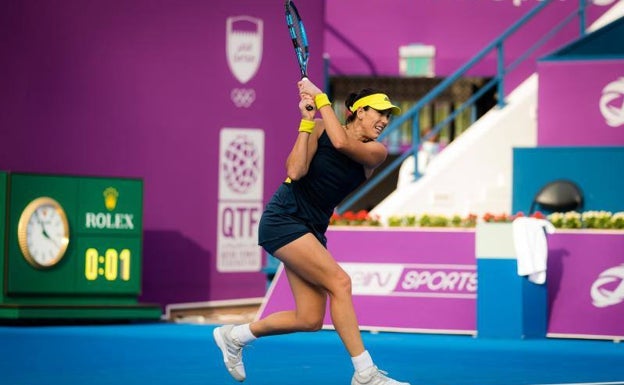 Muguruza supera la primera ronda en Doha