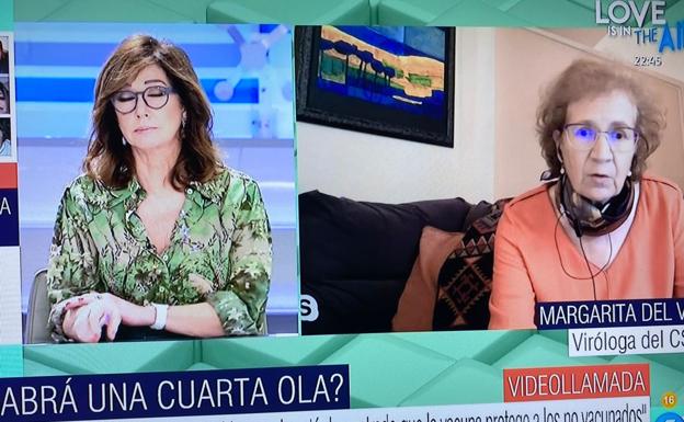 Margarita del Val alerta sobre una cuarta ola si se abre la movilidad y afirma que las vacunas son «eficaces»