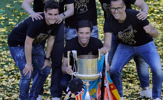 Marcelino, el entrenador que tumbó al Barcelona en una final de Copa