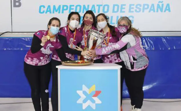 El Iparpolo de Irantzu García logra su sexto título nacional de Curling femenino