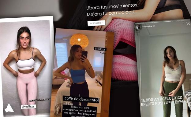 Facua denuncia a Sandra Pica, Sofía Suescun y Rocío Camacho por anunciar unos leggings que presentan como «anticelulíticos»