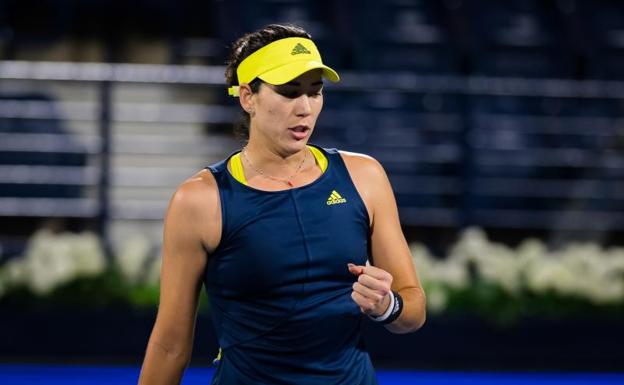 Muguruza derrota a Sabalenka en cuartos de Dubái