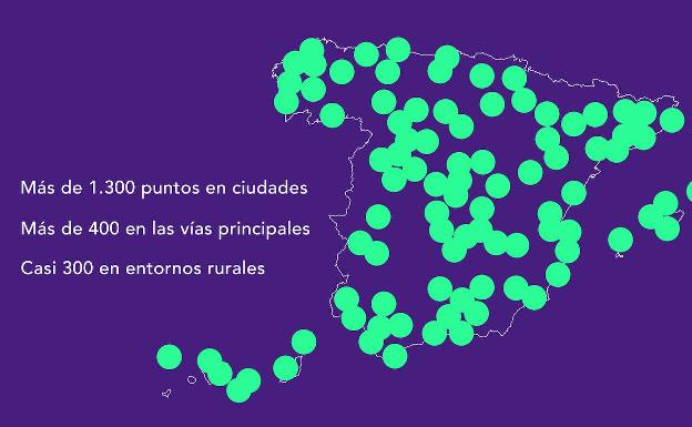 Las 50 provincias tienen ya infraestructura de recarga para los eléctricos