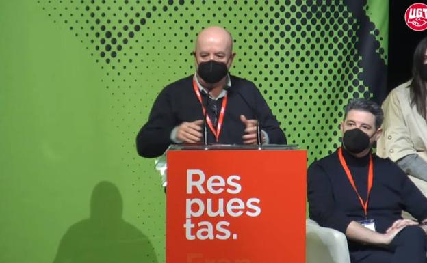 Raúl Arza pide «seguridad para los trabajadores» tras ser reelegido como secretario general de UGT-Euskadi