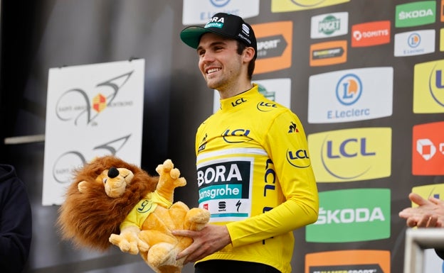 Schachmann aprovecha el calvario de Roglic y gana la París-Niza