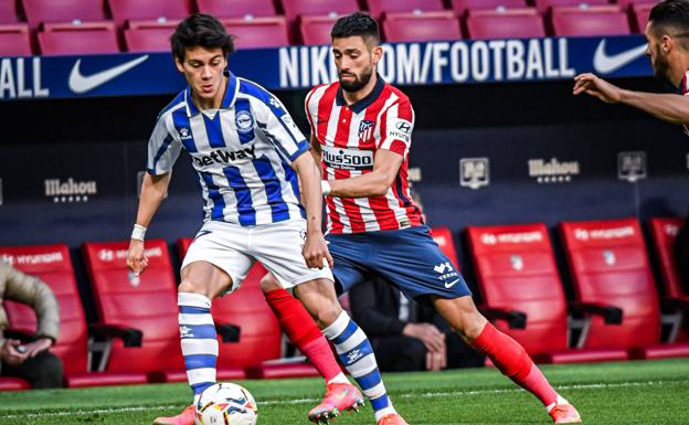 El uno a uno del Atlético - Alavés: Pellistri, el mejor