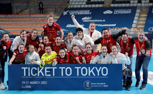 Las 'Guerreras' conquistan el billete para los Juegos de Tokio