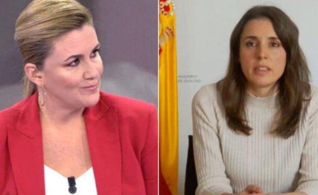 Irene Montero interviene en 'Sálvame' para apoyar a Rocío Carrasco: «Ha sido una valiente»