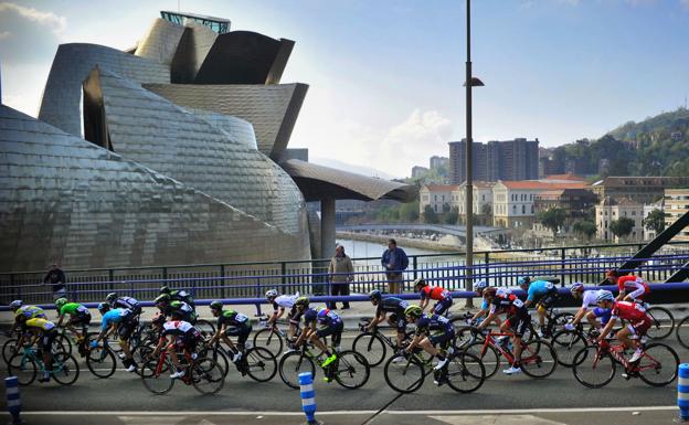 La Itzulia obliga a realizar cortes de tráfico en Bilbao este lunes