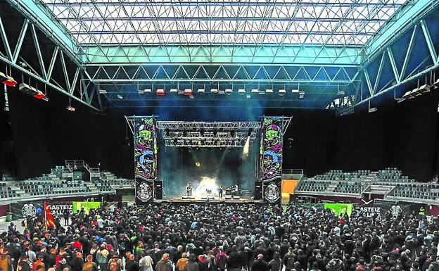 La Diputación destinará 70.000 euros a acondicionar el Iradier Arena para acoger conciertos