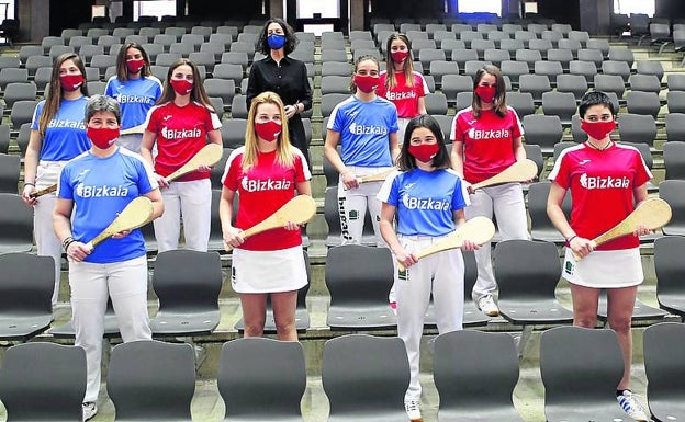 El Torneo Bizkaia de paleta cuero femenina regresa con seis combinaciones