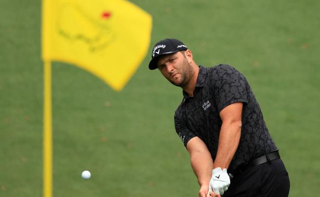 Rahm sigue al acecho pese a todo en el Masters de Augusta