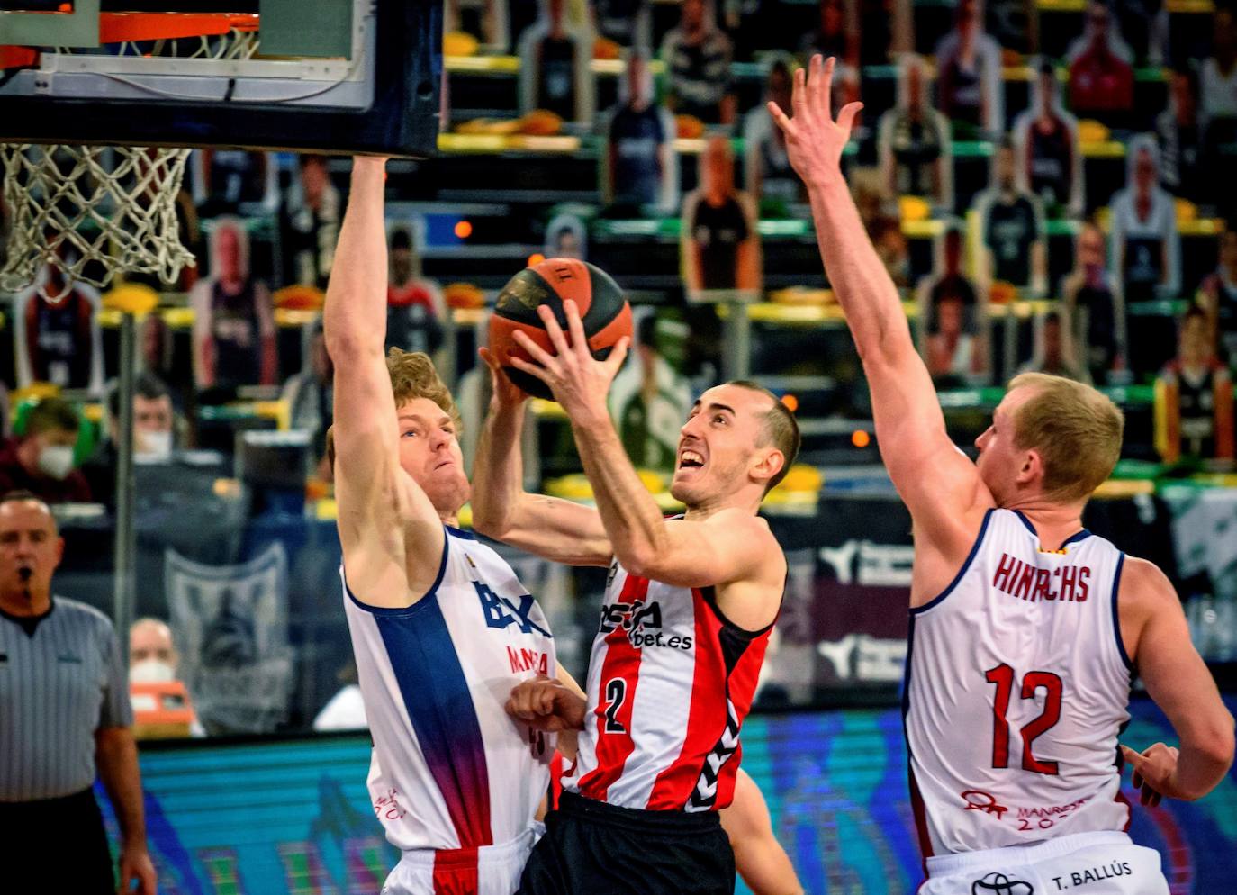 Aplazado el Bilbao Basket-Fuenlabrada por un brote de covid en el equipo madrileño