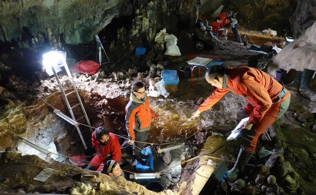 Recuperan ADN de varios neandertales del suelo de una cueva de Atapuerca