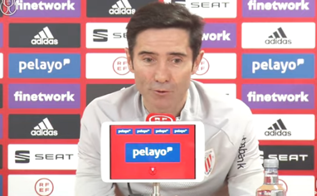 Rueda de prensa de Marcelino y Muniain antes de la final, en directo