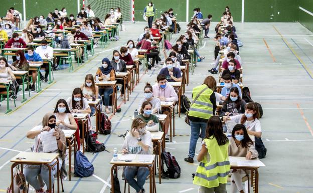 Los estudiantes confinados podrán hacer la Selectividad en segunda convocatoria