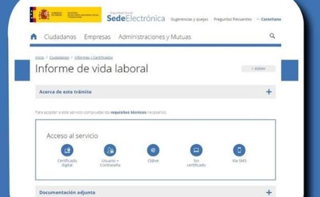 ¿Cómo descargar el informe de vida laboral de la Seguridad Social?