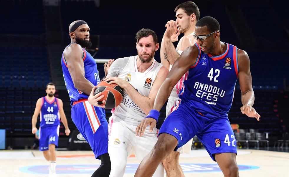 Sigue el Anadolu Efes - Real Madrid, en directo