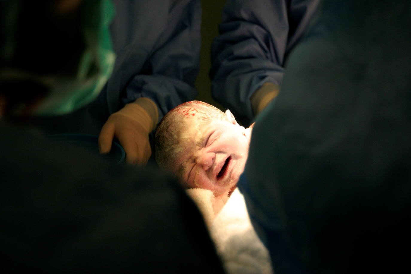 'La primera foto que hice de mi hija y la última'