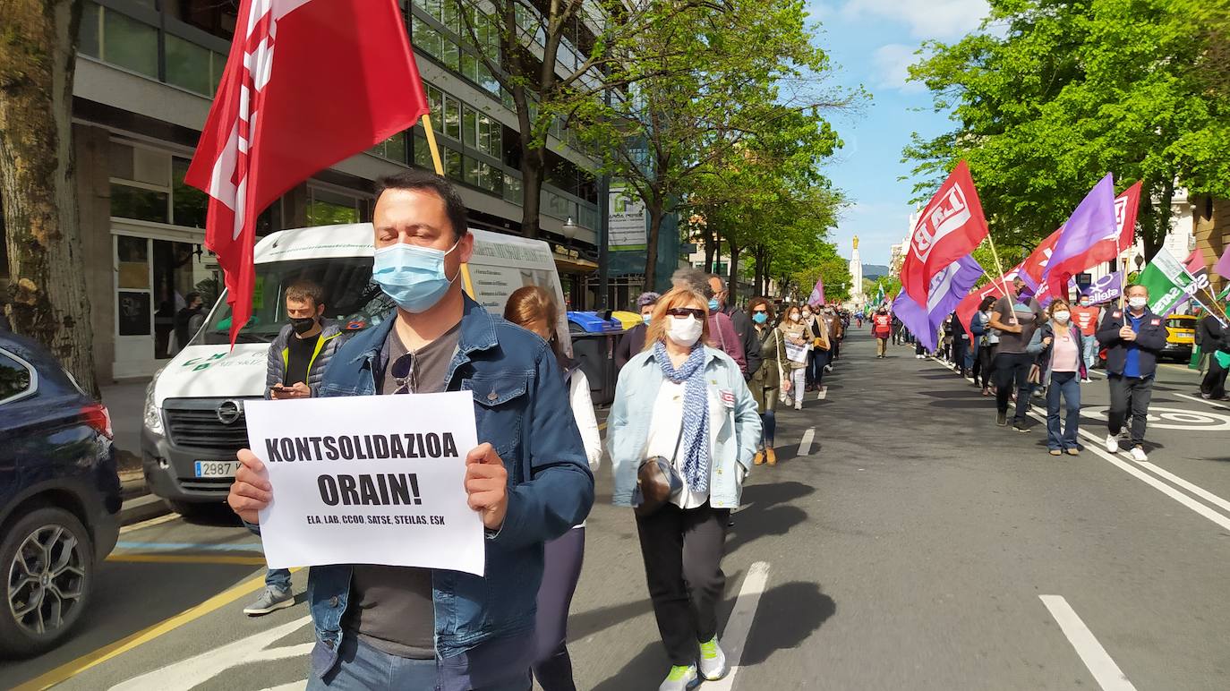 Los sindicatos aseguran que «el paro está siendo muy generalizado entre los miles de trabajadores del sector público»