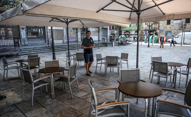 «Irritación» en la hostelería bilbaína al prohibir abrir muchas terrazas antes de las 11 de la mañana