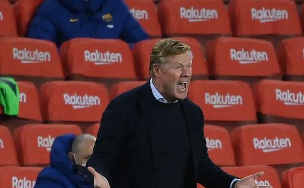 Koeman quiere la Liga y se pone serio