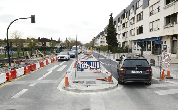 1,7 millones para reasfaltar el tramo entre Mendizorroza y Esmaltaciones por donde irá el BEI