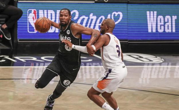 Durant regresa por todo lo alto en el triunfo de los Nets