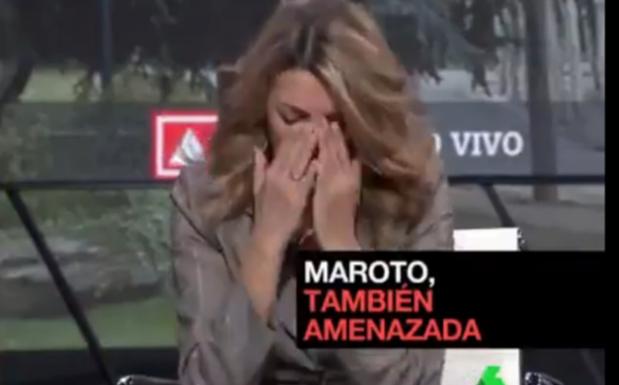 Así fue la angustiosa reacción de Yolanda Díaz al enterarse en directo de la carta amenazante a Maroto