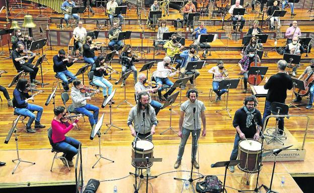 La audaz fusión de Kalakan y la Euskadiko Orkestra