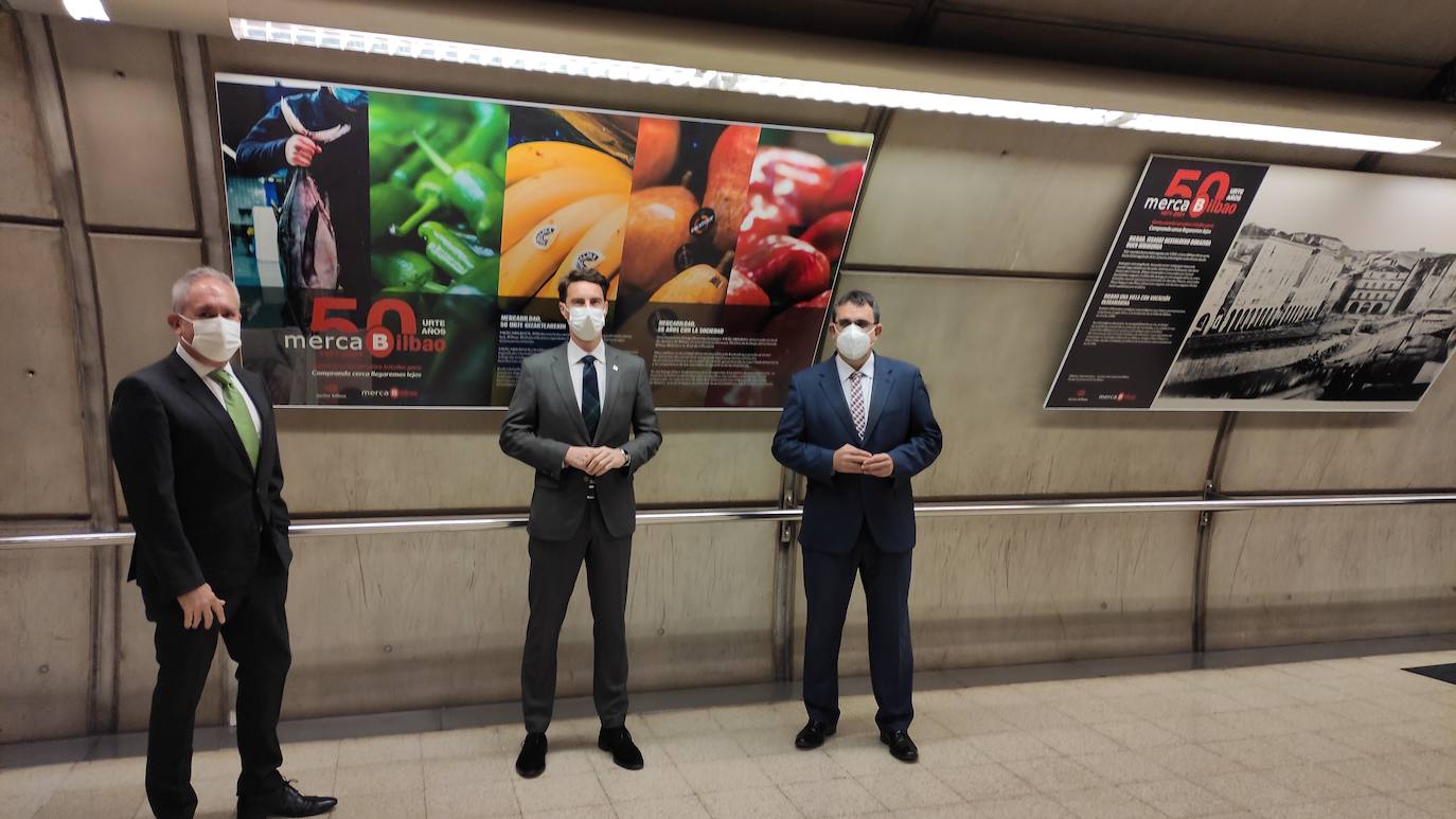 Mercabilbaoren 50. urteurrenaren ospakizuna, Metro Bilbaon ikusgai dagoen argazki erakusketa batean