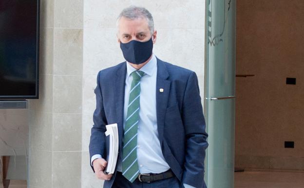 El lehendakari anuncia que el nuevo decreto que sustituirá al estado de alarma entrará en vigor «a las 0.00 horas del domingo»