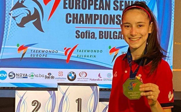 La taekwondista Adriana Cerezo, a los Juegos de Tokio con 17 años