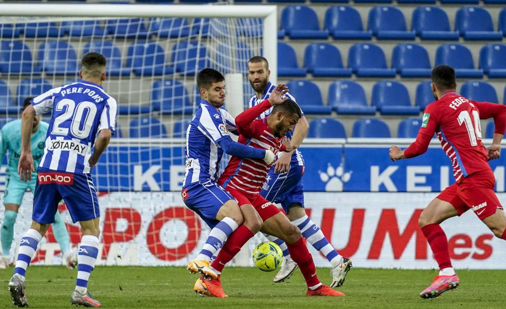 Vídeo resumen y goles de Alavés - Granada