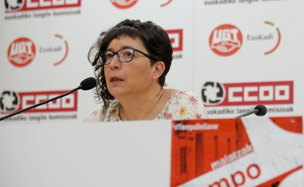 Loli García opta a liderar CC OO-Euskadi otros cuatro años