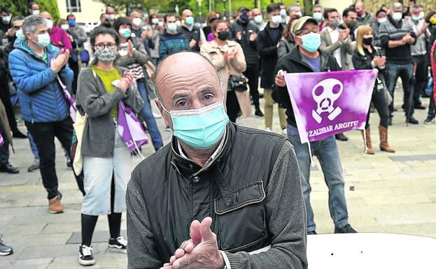 Zalla llora la muerte de su vecino Joaquín, sepultado para siempre en el vertedero de Zaldibar