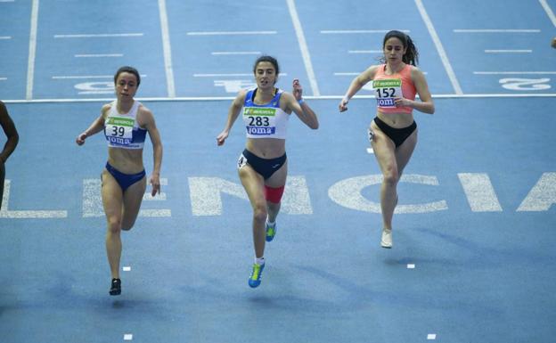 Aitana Rodrigo, MVP de la jornada en Valladolid al ganar los 100 metros con 11.57