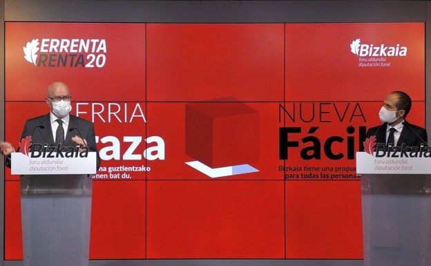 La Diputación de Bizkaia reforzó en mayo la atención telefónica de la Renta, donde hay ya 290 operadores