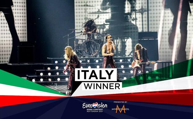 La final del festival de Eurovisión, con señal de TV en directo: Italia gana y España queda antepenúltima