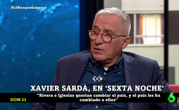 La crítica de Xavier Sardá a Pablo Iglesias: «Querían cambiar el país y el país les ha cambiado a ellos»