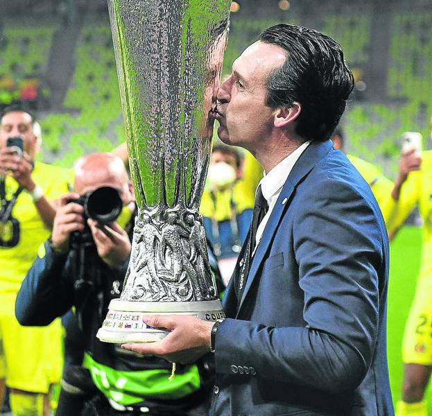 Unai Emery, rey de la Europa League