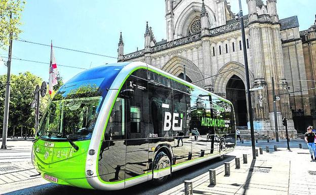 El bus eléctrico de Vitoria tendrá la misma campana que el tranvía