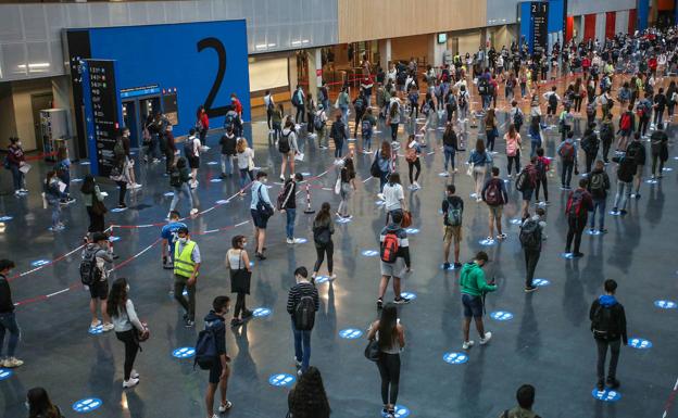 Más de 12.700 estudiantes se presentan la semana próxima a la Selectividad en Euskadi