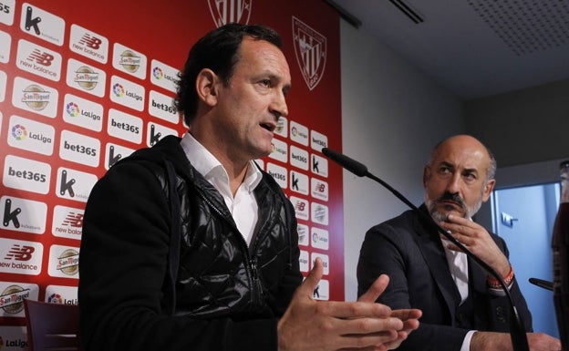 Alabanzas al trabajo de Etxeberria y su decisión y críticas a la salida de Areso: «Nos parece un error»