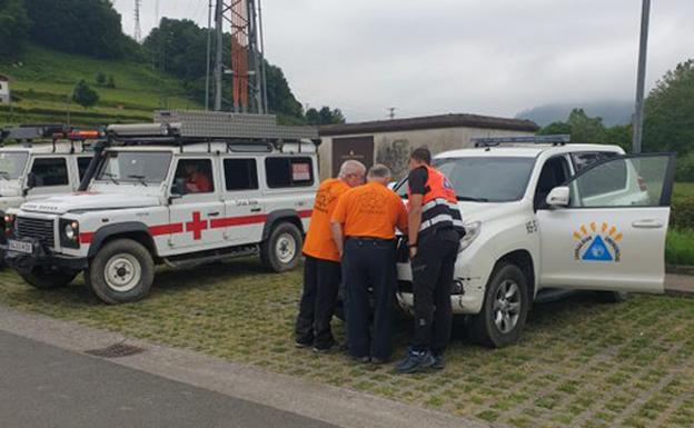 El operativo de búsqueda del hombre desaparecido en Markina se reanuda con la ayuda de voluntarios