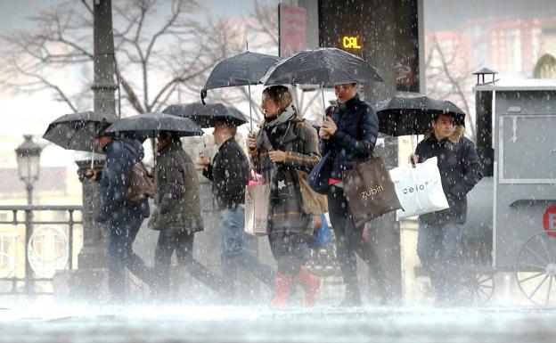 Alerta amarilla en Bizkaia por fuertes precipitaciones y tormentas