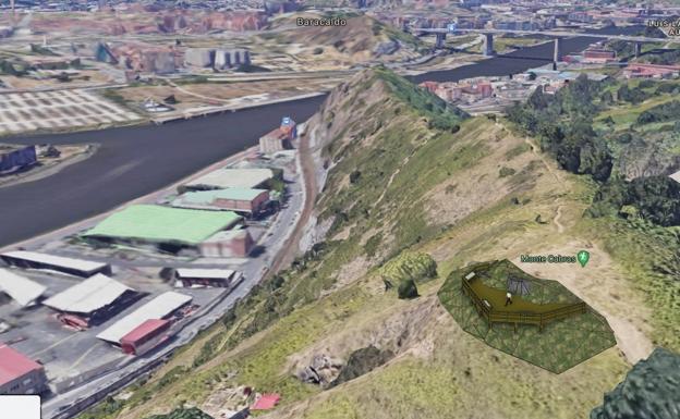 Bilbao construirá un mirador y un área recreativa en el Monte Cabras de San Ignacio